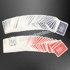 Код штриховой маркировки отметил игральные карты Модяно Адджара пластиковые для прибора/анализатора плутовки покера