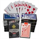 Пластмасса волшебного инструмента маркированная классическая играя карты покера для прибора плутовки азартной игры анализатора