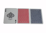 Карточки Modiano Ramino наборов спички покера играя в азартные игры красные пластичные играя