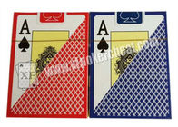 Карточка Техас Holdem играя при размер покера и индекс громоздк сделанные пластмассой