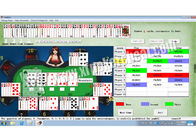 Английский прибор плутовки програмного обеспечения анализа покера карточек Омахи 5 версии